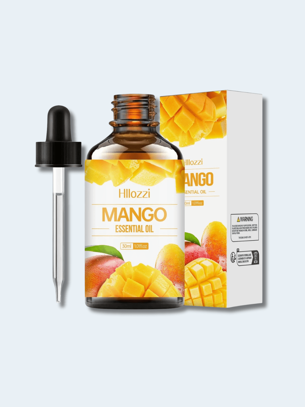 Huile de Massage Mangue – Soin Corps Hydratant et Relaxant Mango oil / 30ml