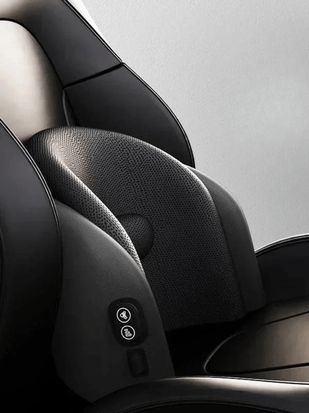 Coussin de Massage Voiture Noir – Soutien Dos et Taille Relaxant black waist