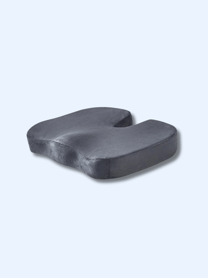 Coussin de Siège Orthopédique – Mémoire de Forme en U Multi-Usage gris