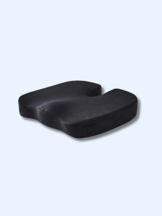 Coussin de Siège Orthopédique – Mémoire de Forme en U Multi-Usage noir