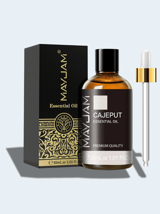 Huile Essentielle Cajeput – Massage Revitalisant, Diffuseur et Soin Corps Cajeput