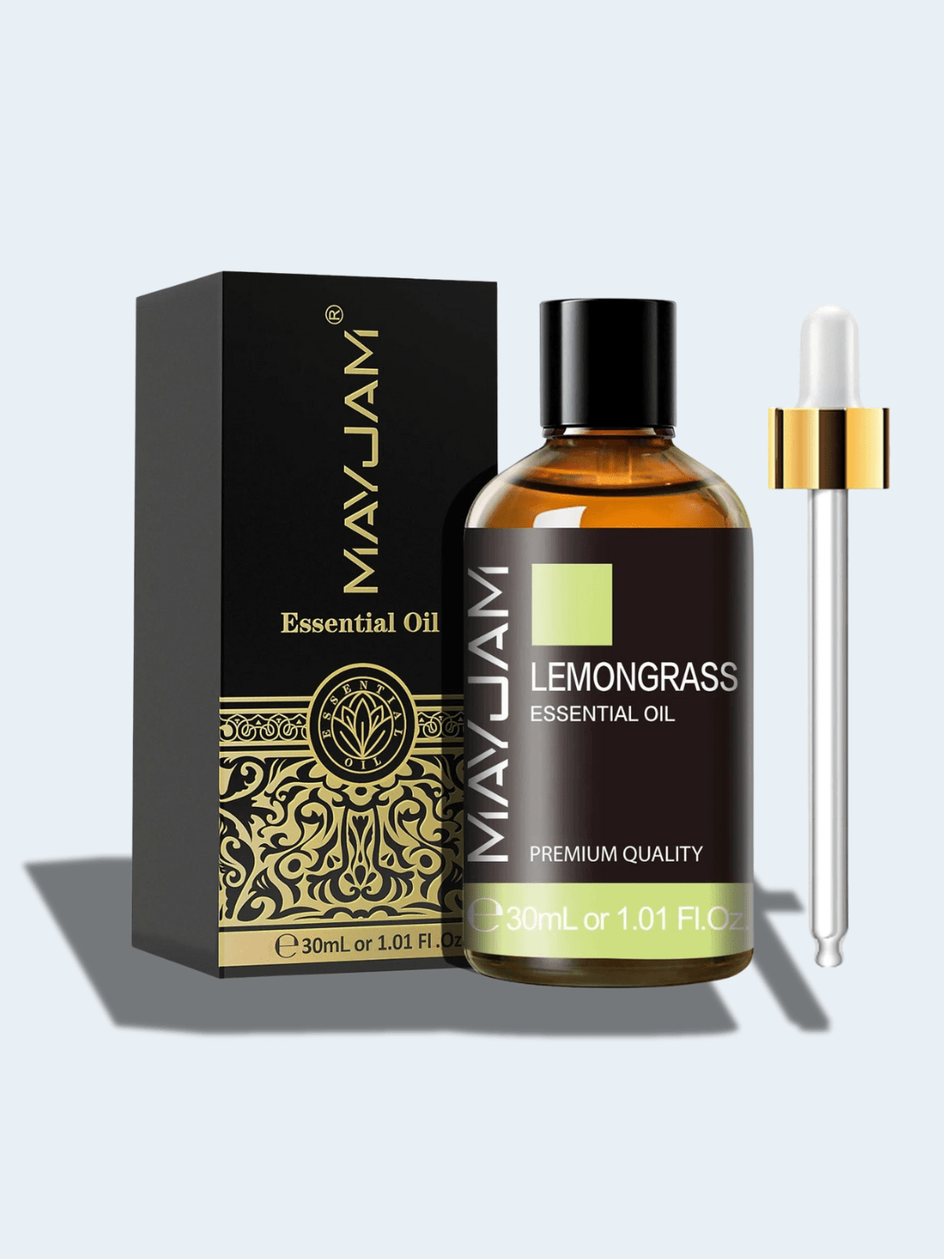 Huile Essentielle Citronnelle Lemongrass – Massage Purifiant et Diffuseur Lemongrass