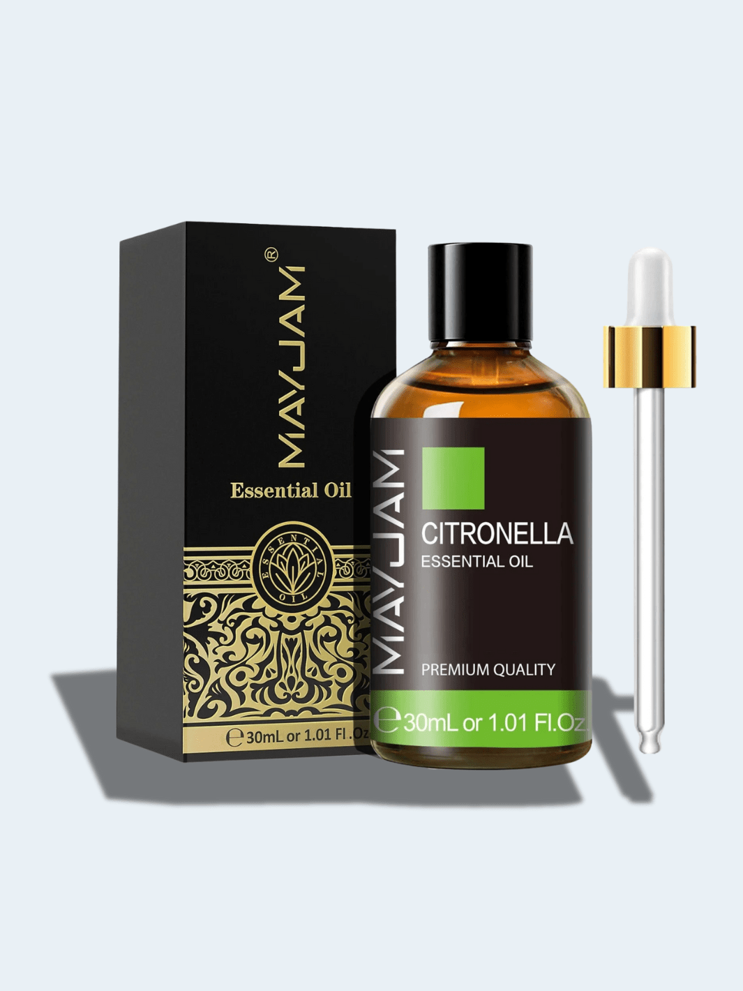 Huile Essentielle Citronnelle – Massage Tonifiant, Diffuseur et Soin Corps Citronella