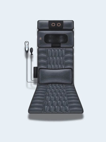 Matelas de Massage Intelligent – Chauffant, Pétrissant et Corps Complet Grey