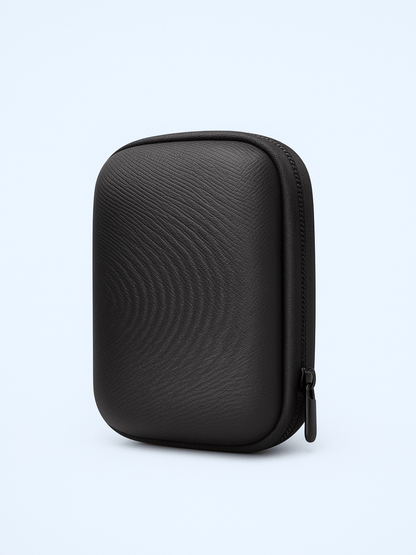 Mini Pistolet de Massage Blanc – 8 Têtes + Sac White 8heads Bag