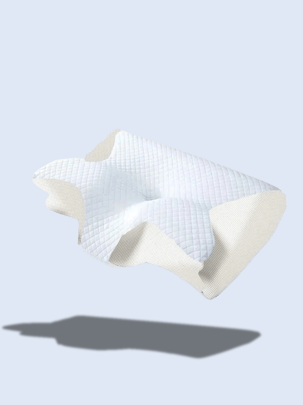 Oreiller Cervical Mémoire de Forme – Orthopédique et confortable blanc