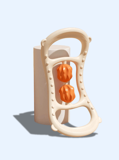 Rouleau Anti-Cellulite – Massage Profond Roues Orange orange