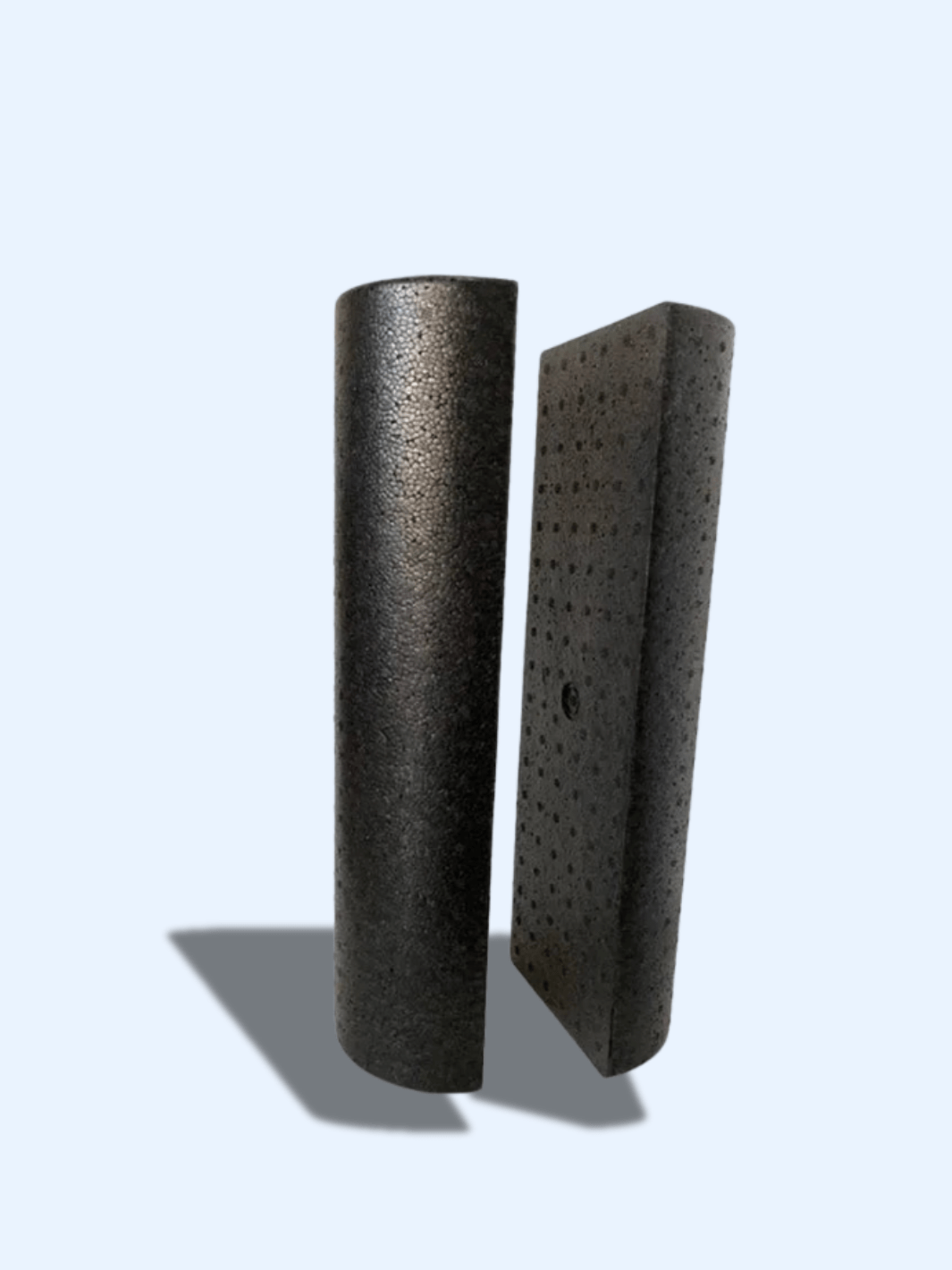 Rouleau de Massage Demi-Rond 45cm – Yoga, Pilates & Récupération x2 rouleaux de 45cm