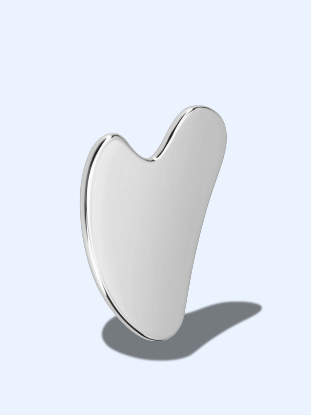 Rouleau Visage Acier Inoxydable + Gua Sha avec Sac – Drainage Lymphatique gua sha + sac