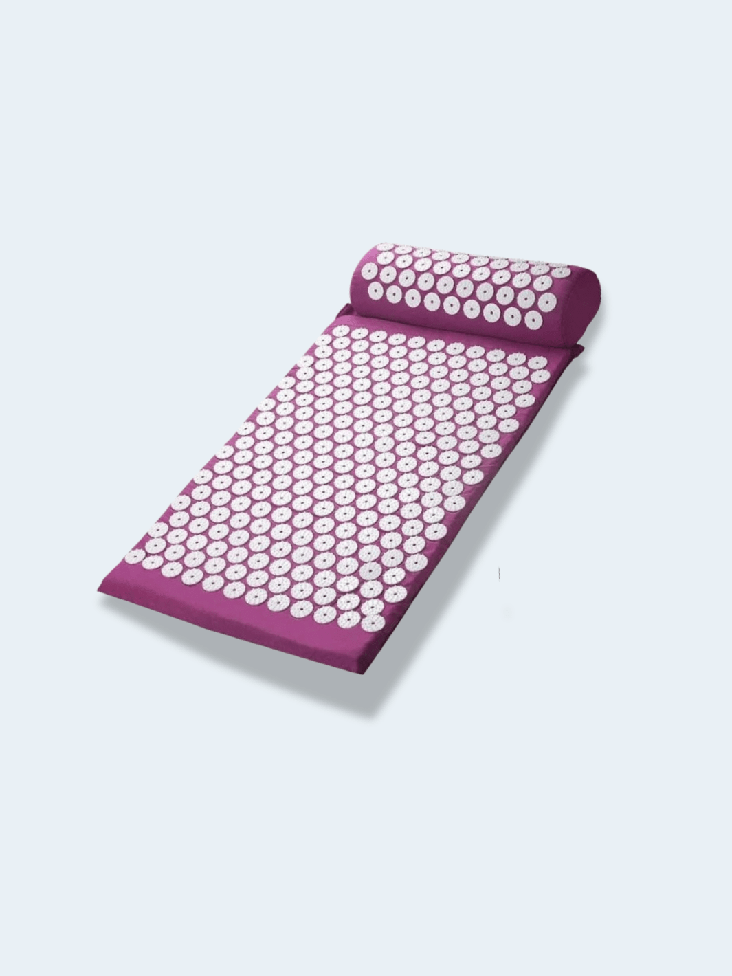 Tapis d’Acupression Violet avec Sac – Massage Yoga et Relaxation du Dos bag different purple